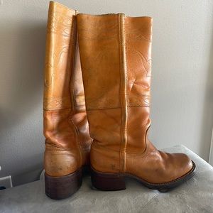 Vintage Frye Campus Longhorn Stitch Tall Boots 5.5
